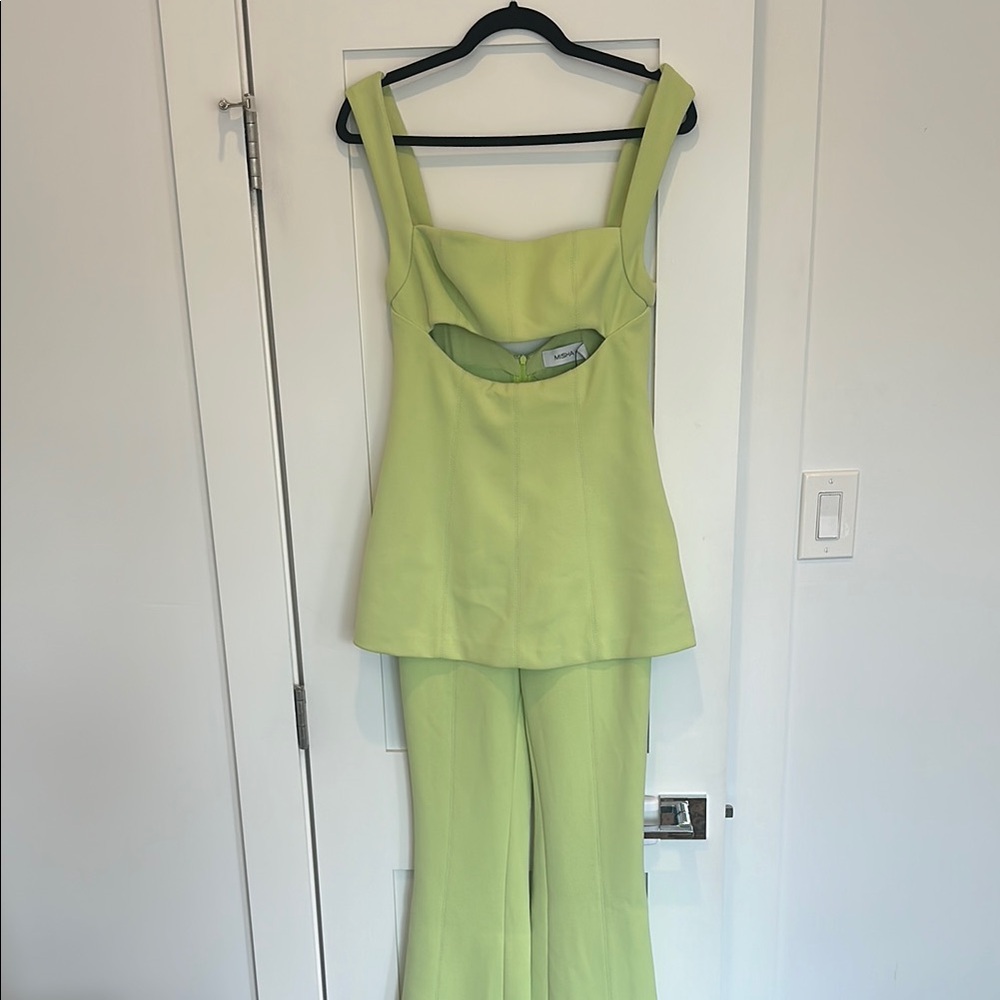 Misha Lime Green Women's Jumpsuit